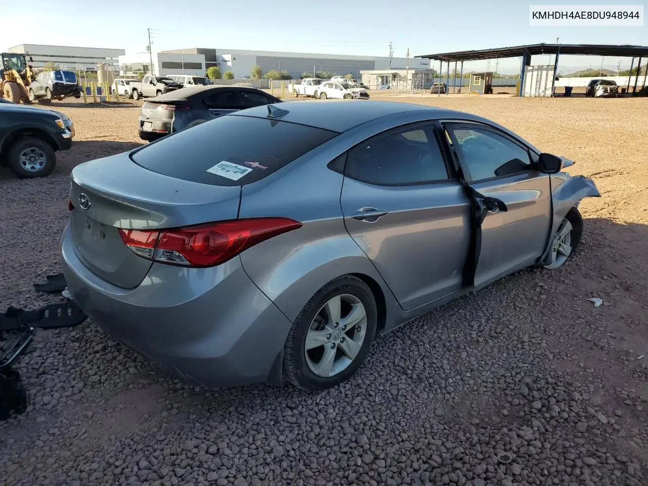 KMHDH4AE8DU948944 2013 Hyundai Elantra Gls