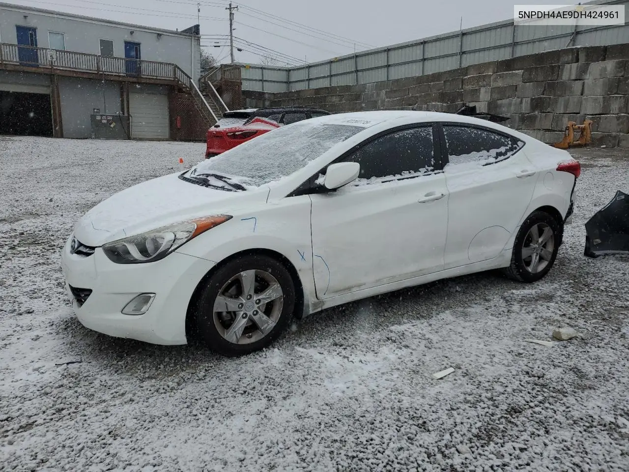 5NPDH4AE9DH424961 2013 Hyundai Elantra Gls