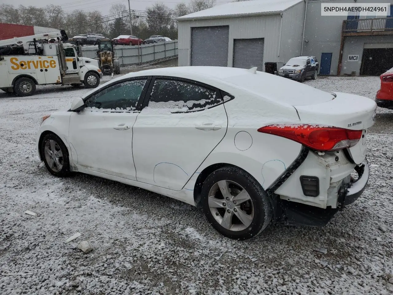 5NPDH4AE9DH424961 2013 Hyundai Elantra Gls