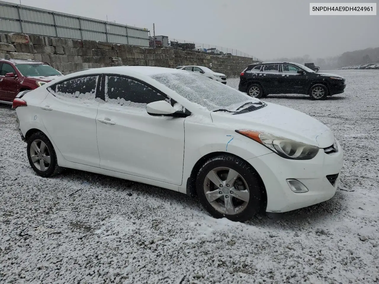 5NPDH4AE9DH424961 2013 Hyundai Elantra Gls