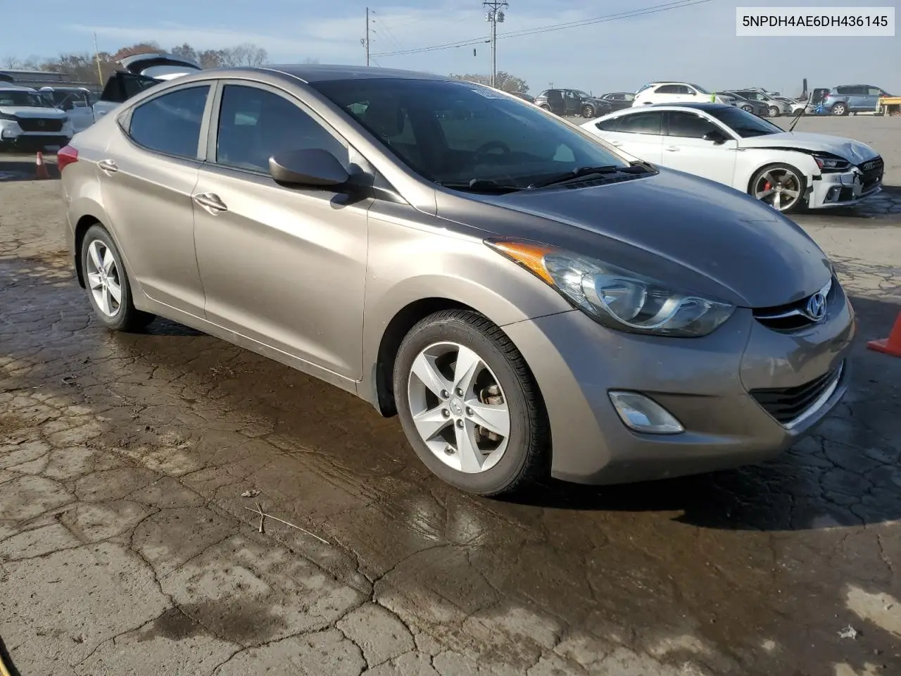 5NPDH4AE6DH436145 2013 Hyundai Elantra Gls