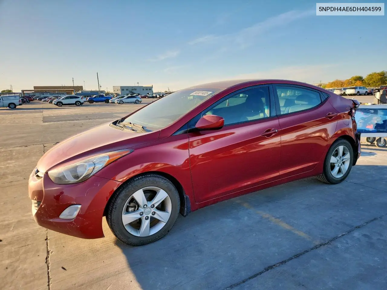5NPDH4AE6DH404599 2013 Hyundai Elantra Gls