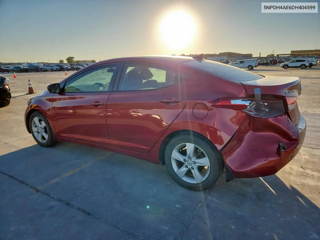 5NPDH4AE6DH404599 2013 Hyundai Elantra Gls