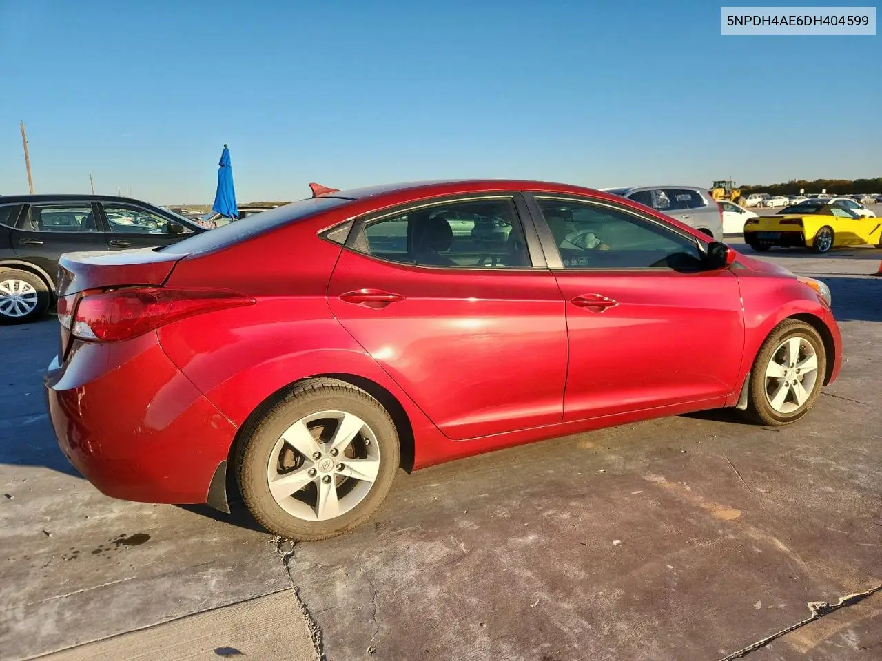 5NPDH4AE6DH404599 2013 Hyundai Elantra Gls