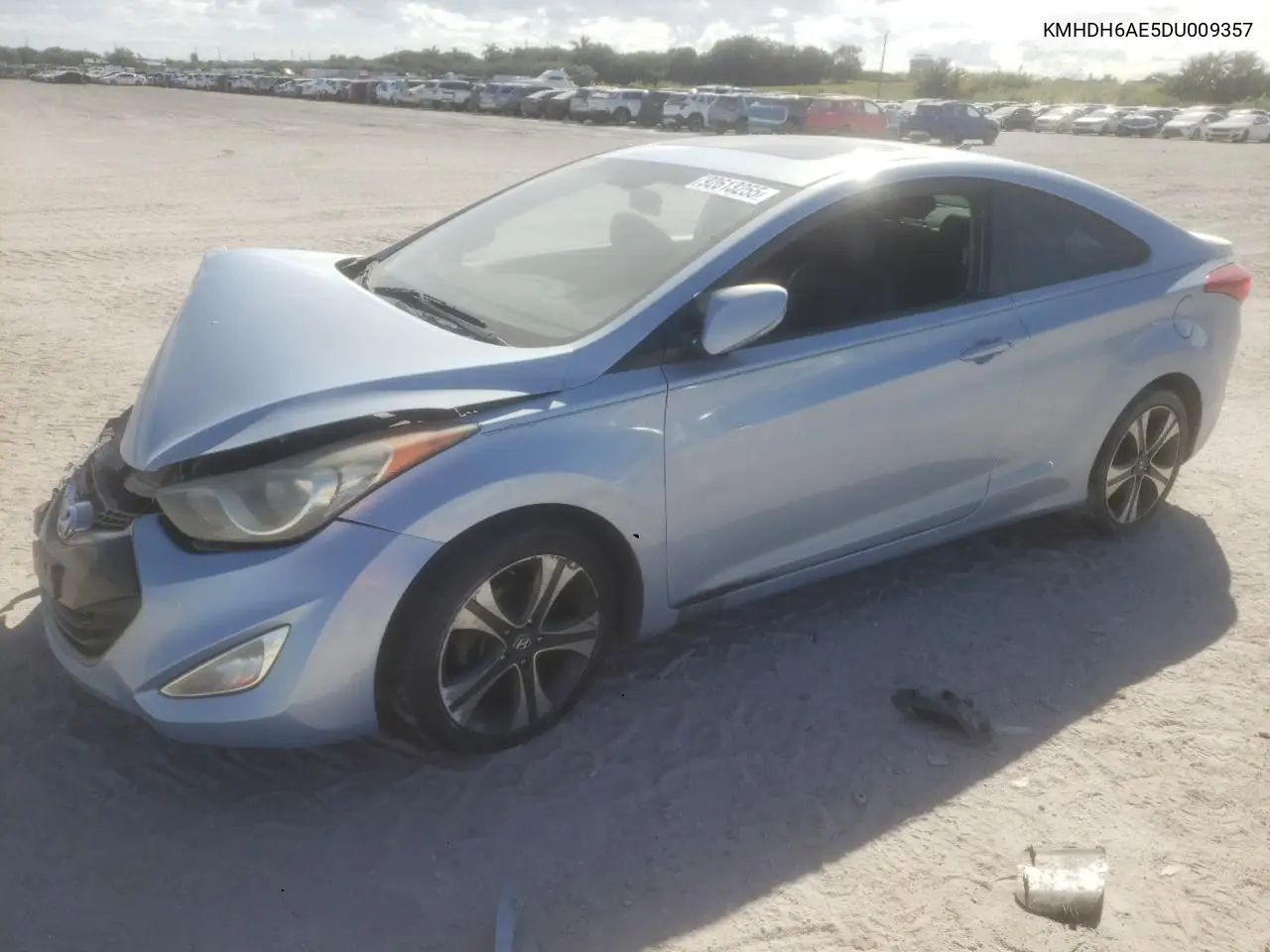 KMHDH6AE5DU009357 2013 Hyundai Elantra Coupe Gs