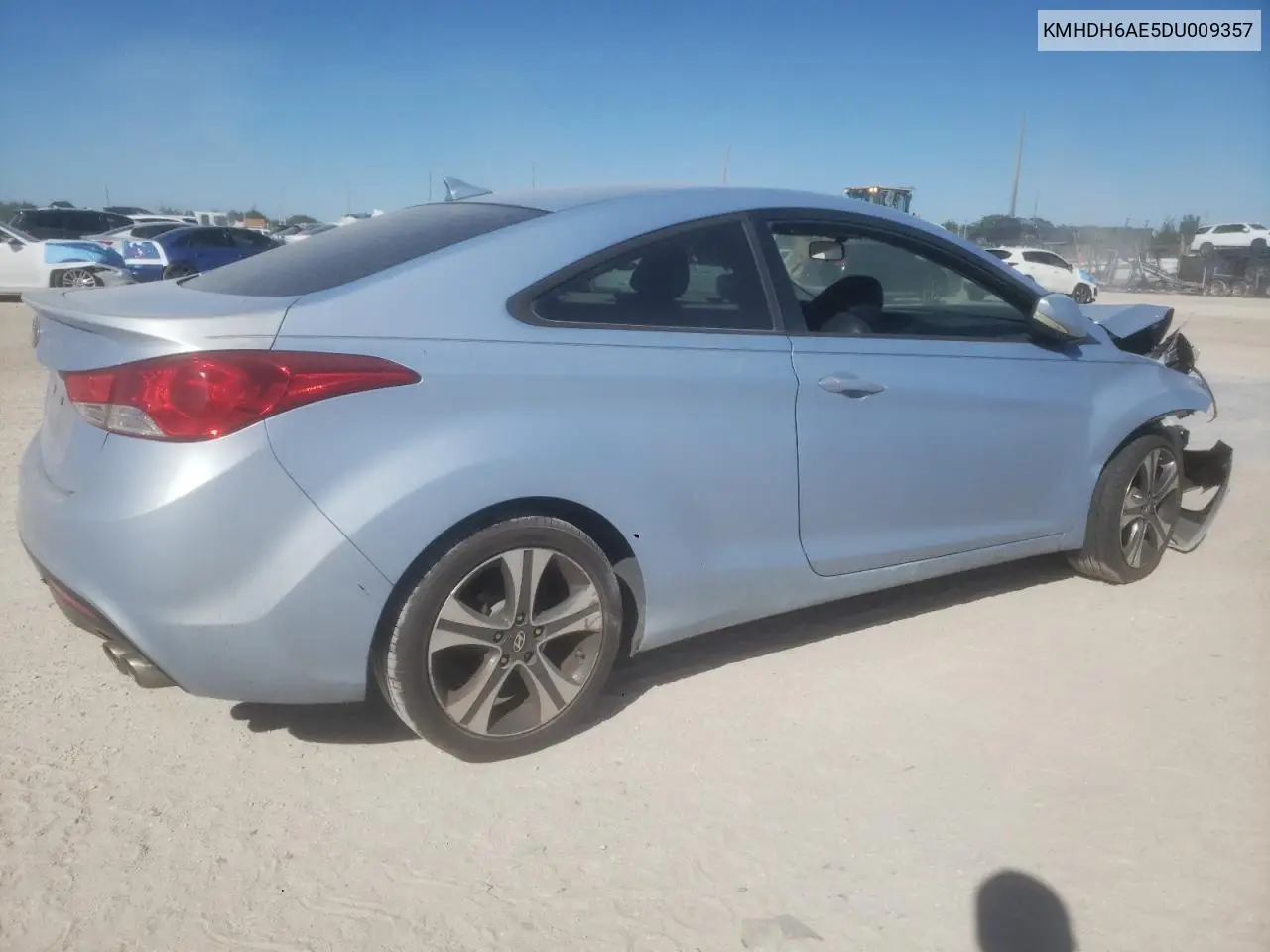 KMHDH6AE5DU009357 2013 Hyundai Elantra Coupe Gs