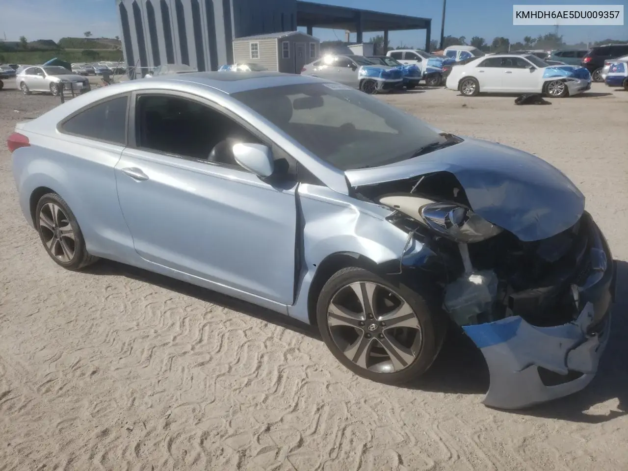 KMHDH6AE5DU009357 2013 Hyundai Elantra Coupe Gs