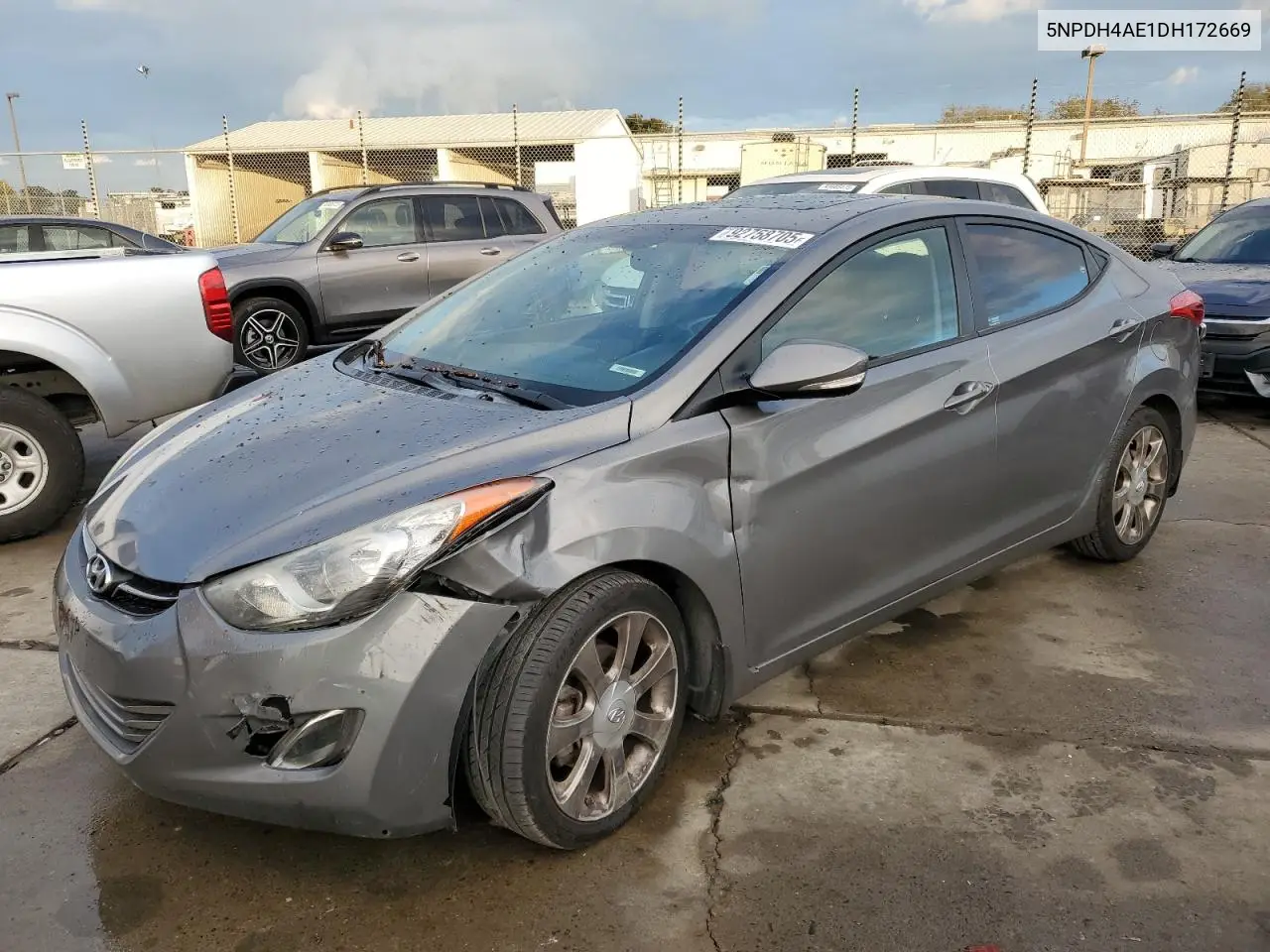 5NPDH4AE1DH172669 2013 Hyundai Elantra Gls