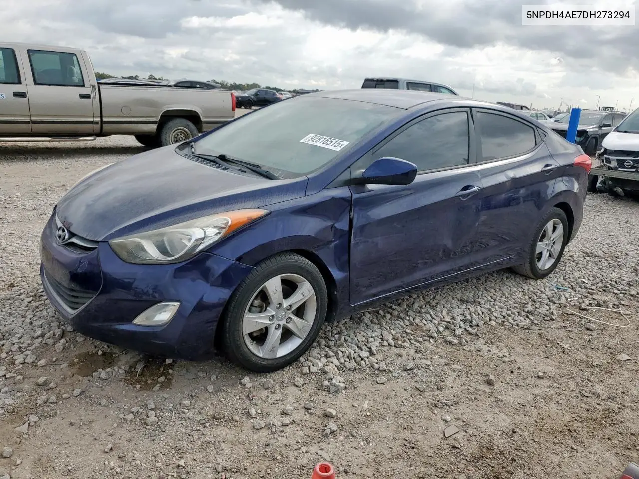 5NPDH4AE7DH273294 2013 Hyundai Elantra Gls