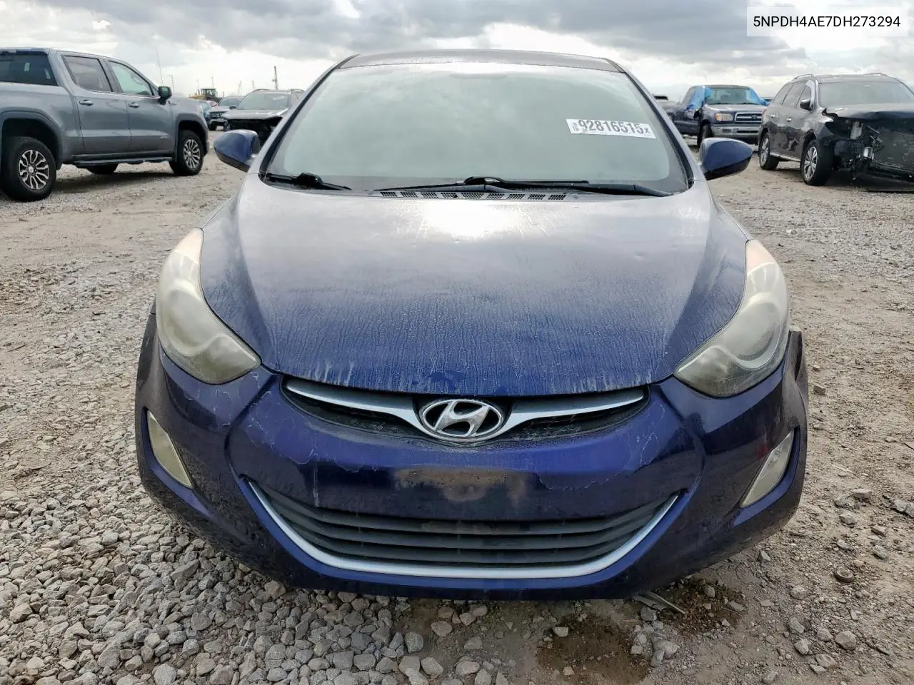 5NPDH4AE7DH273294 2013 Hyundai Elantra Gls