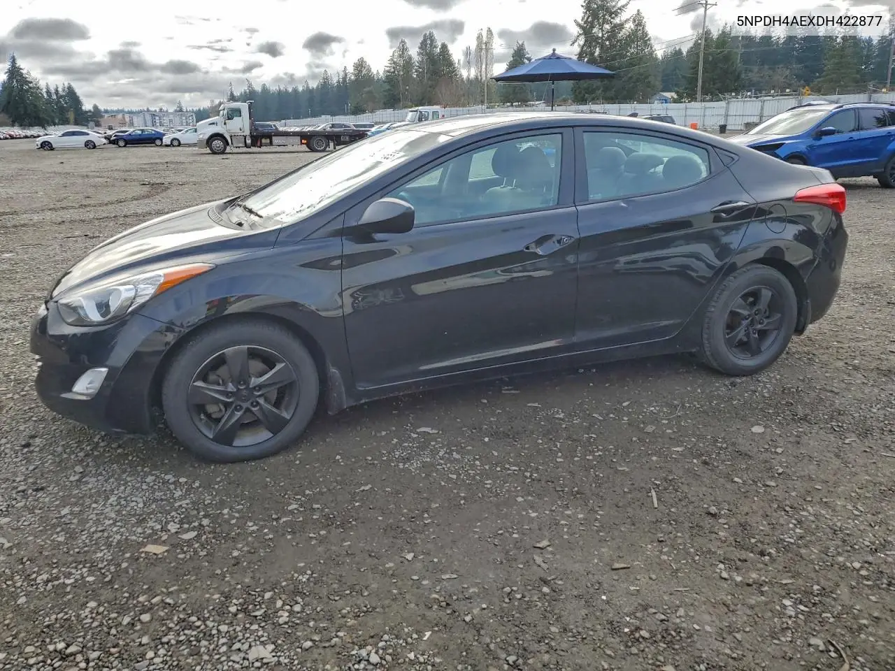 5NPDH4AEXDH422877 2013 Hyundai Elantra Gls