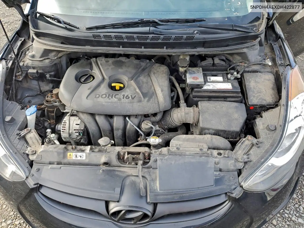 5NPDH4AEXDH422877 2013 Hyundai Elantra Gls