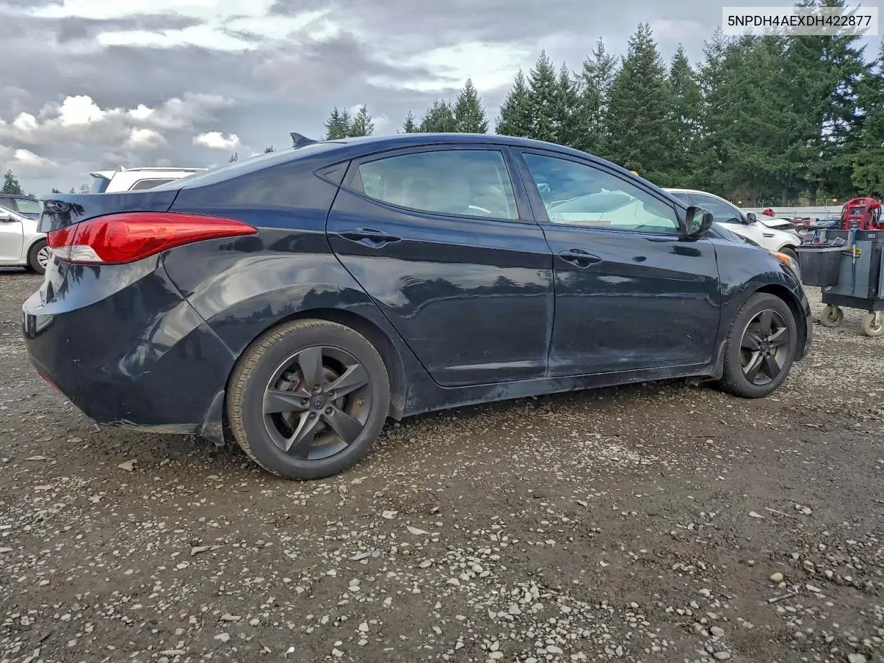 5NPDH4AEXDH422877 2013 Hyundai Elantra Gls