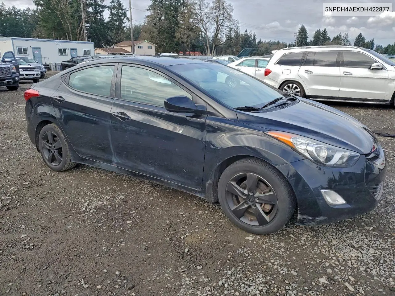 5NPDH4AEXDH422877 2013 Hyundai Elantra Gls