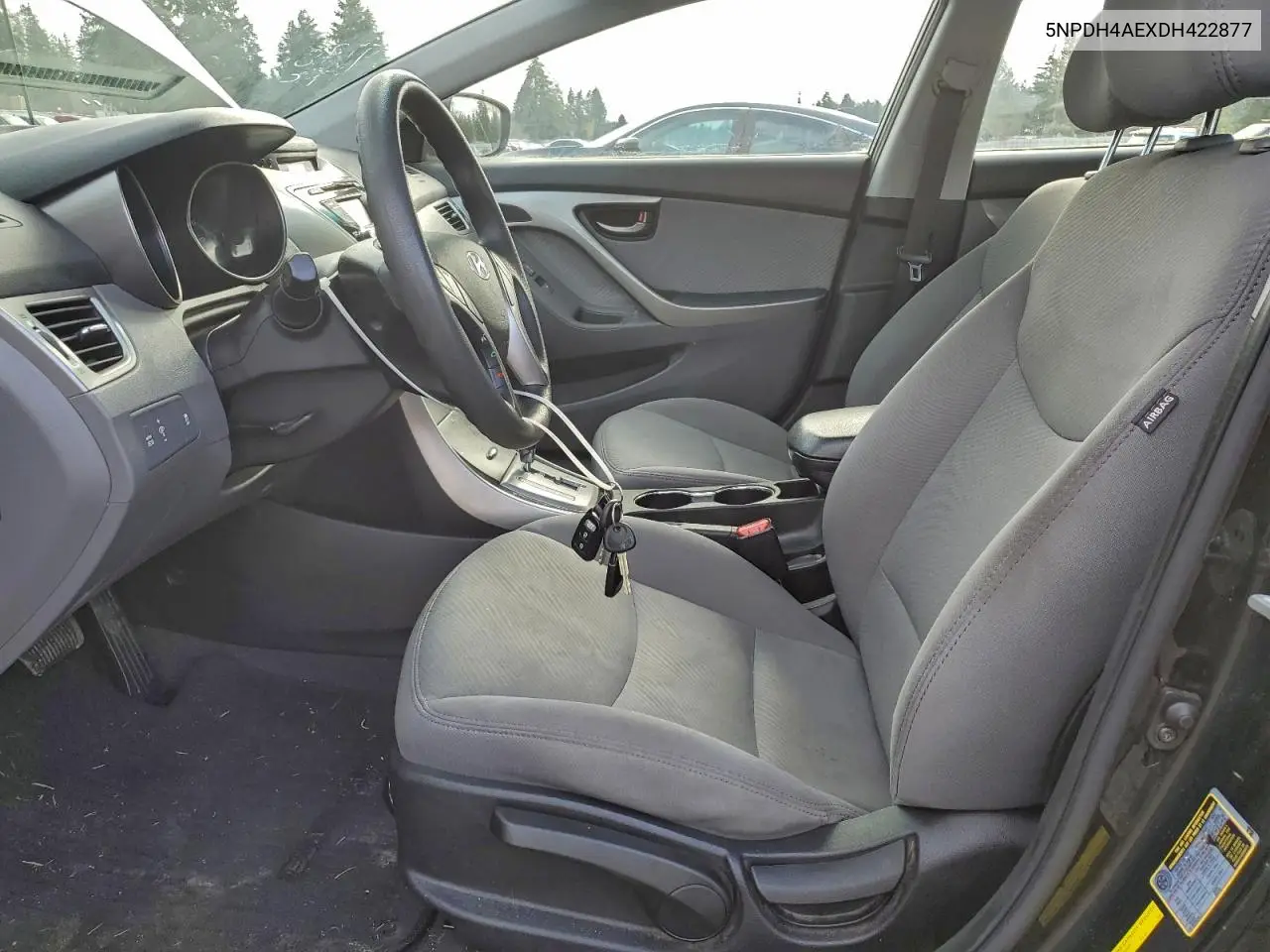 5NPDH4AEXDH422877 2013 Hyundai Elantra Gls
