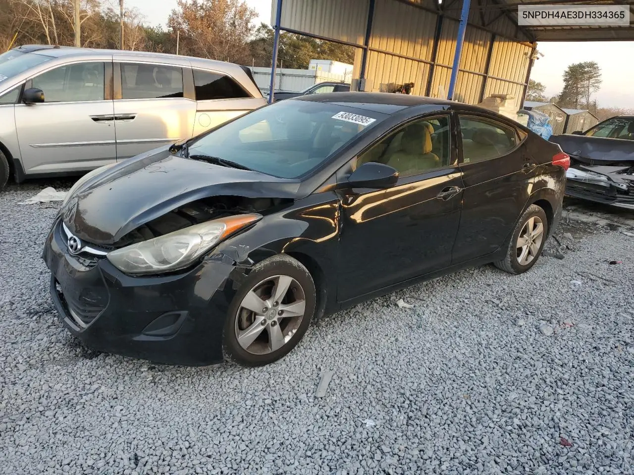 5NPDH4AE3DH334365 2013 Hyundai Elantra Gls