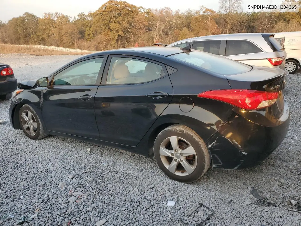 5NPDH4AE3DH334365 2013 Hyundai Elantra Gls