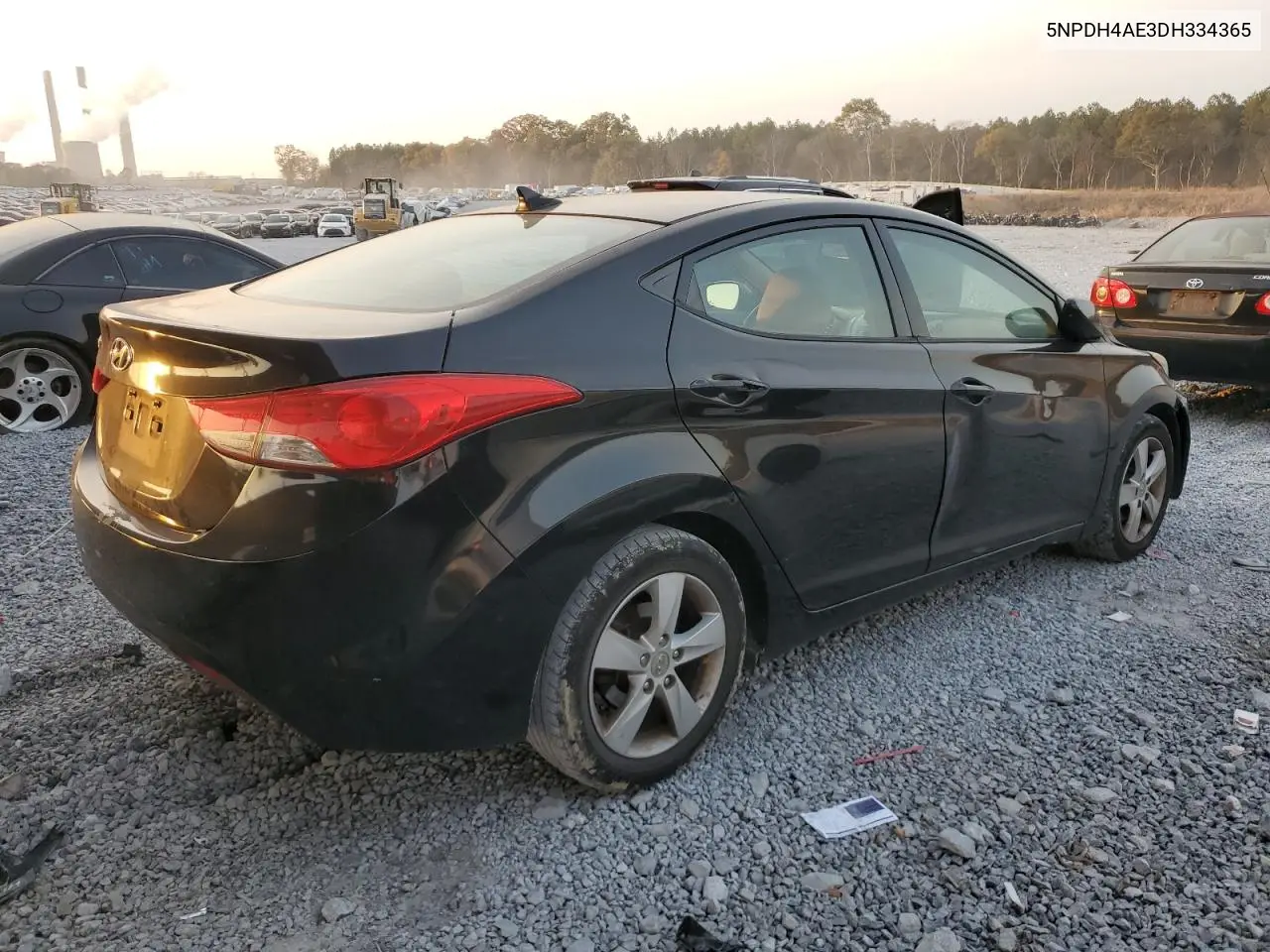 5NPDH4AE3DH334365 2013 Hyundai Elantra Gls