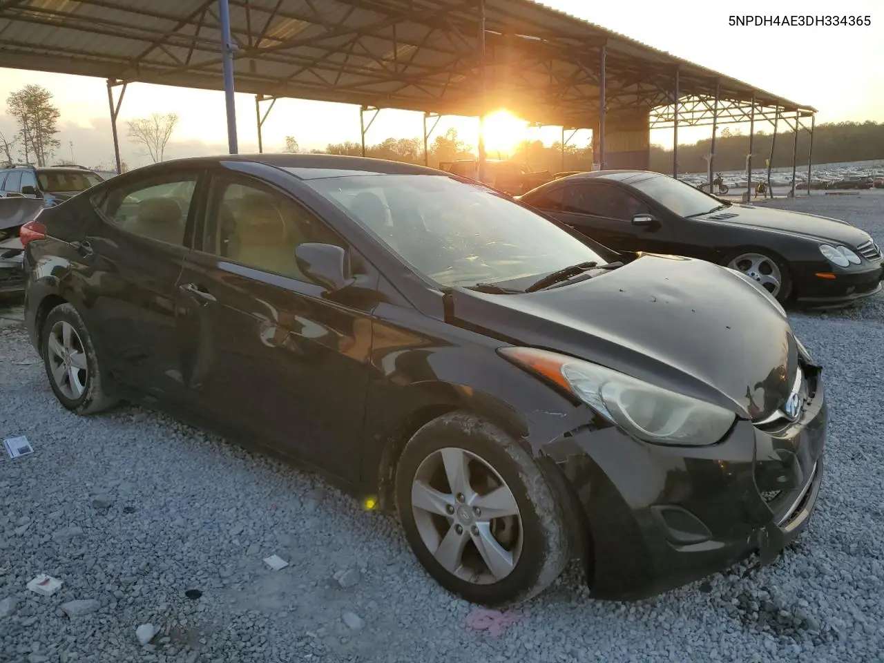 5NPDH4AE3DH334365 2013 Hyundai Elantra Gls
