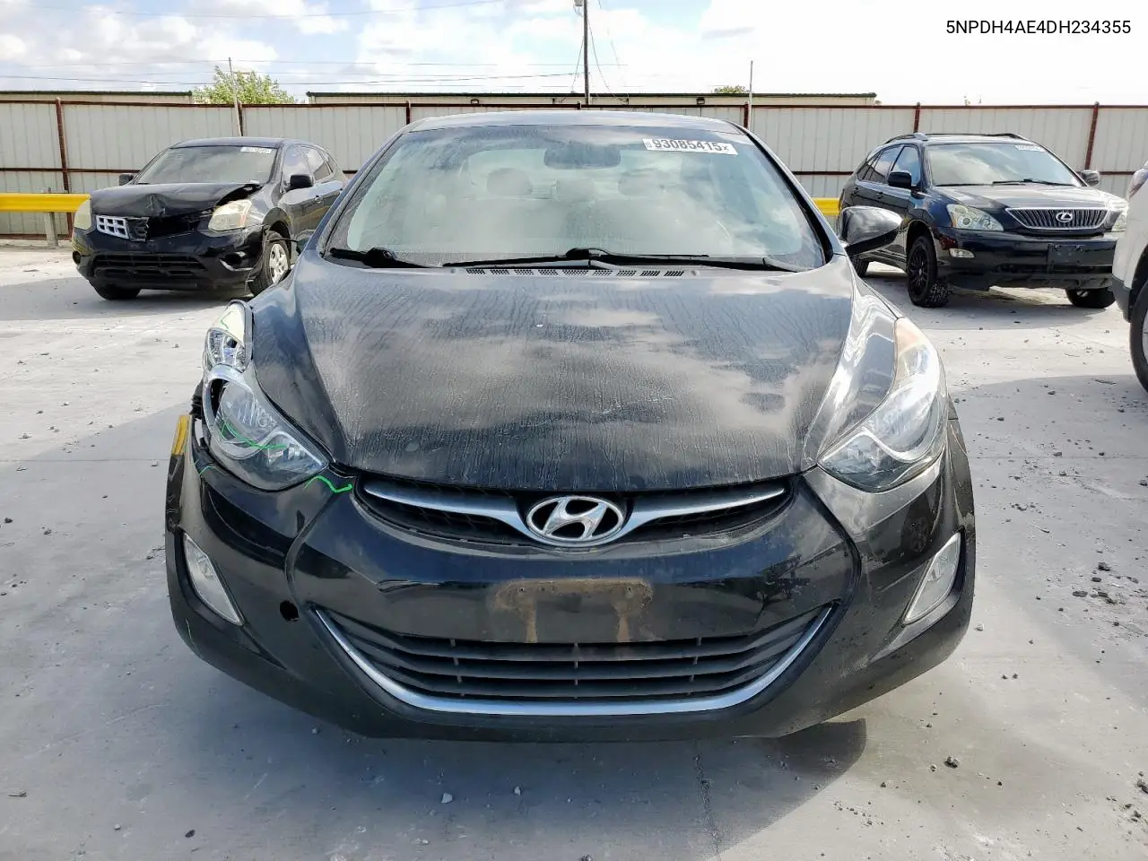 5NPDH4AE4DH234355 2013 Hyundai Elantra Gls