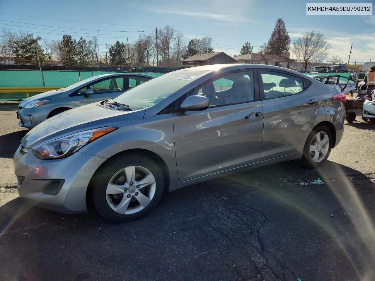 KMHDH4AE9DU790212 2013 Hyundai Elantra Gls