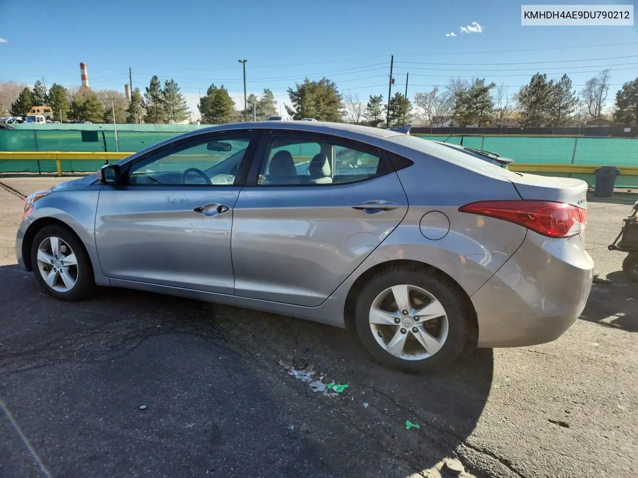 KMHDH4AE9DU790212 2013 Hyundai Elantra Gls