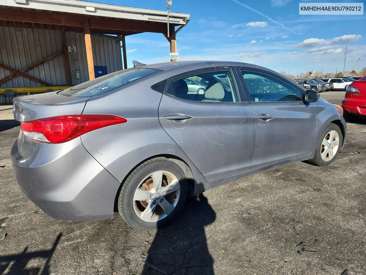 KMHDH4AE9DU790212 2013 Hyundai Elantra Gls