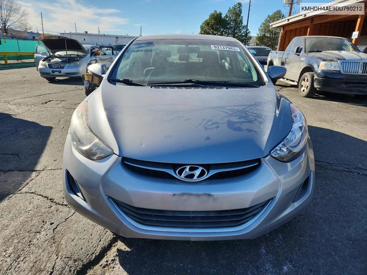 KMHDH4AE9DU790212 2013 Hyundai Elantra Gls