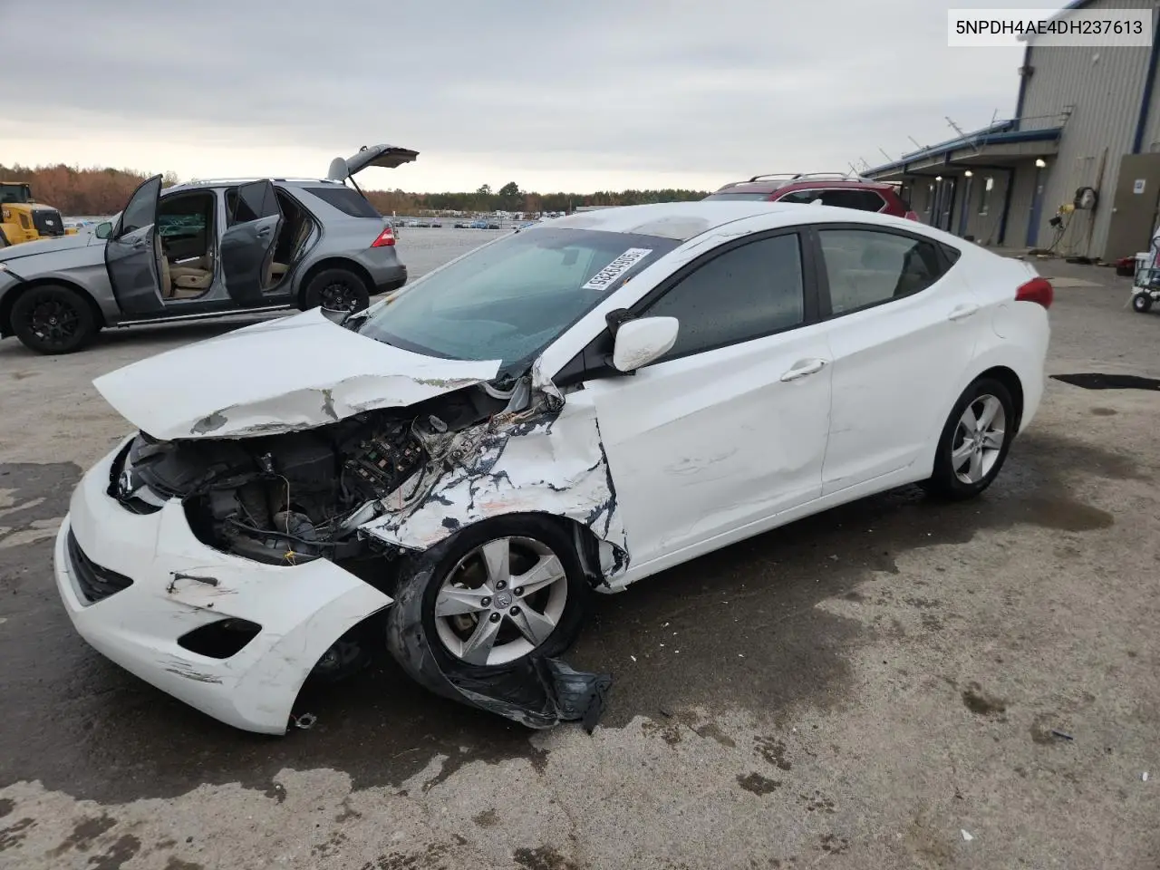 5NPDH4AE4DH237613 2013 Hyundai Elantra Gls