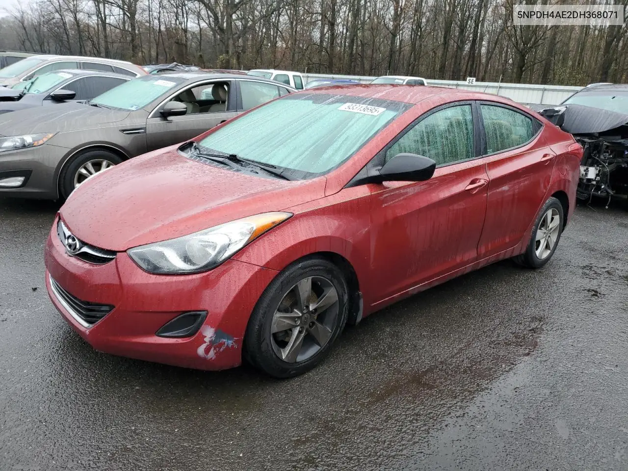 5NPDH4AE2DH368071 2013 Hyundai Elantra Gls
