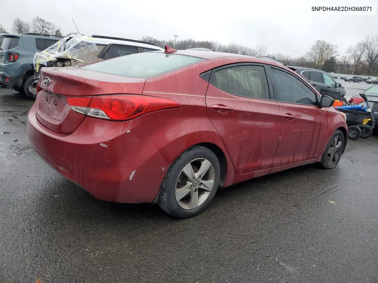 5NPDH4AE2DH368071 2013 Hyundai Elantra Gls