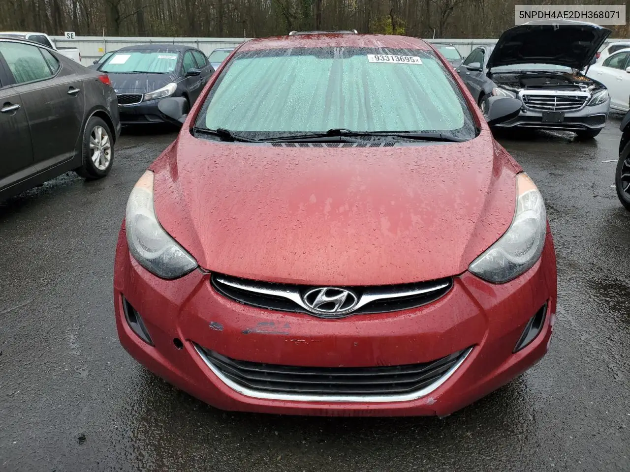 5NPDH4AE2DH368071 2013 Hyundai Elantra Gls