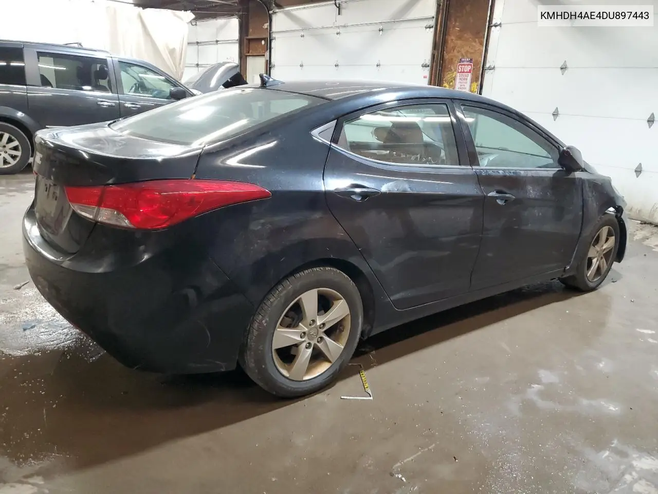 KMHDH4AE4DU897443 2013 Hyundai Elantra Gls
