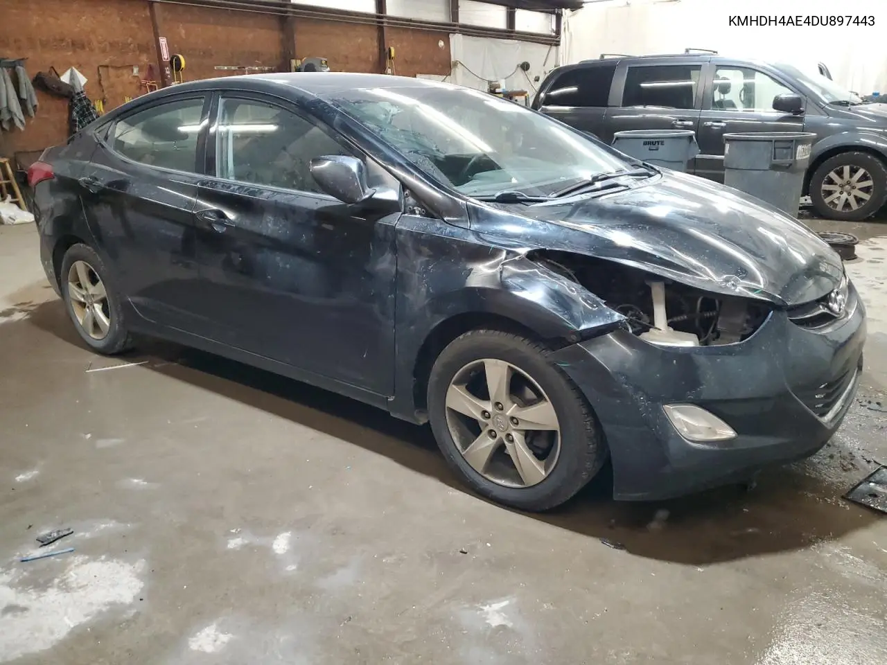 KMHDH4AE4DU897443 2013 Hyundai Elantra Gls