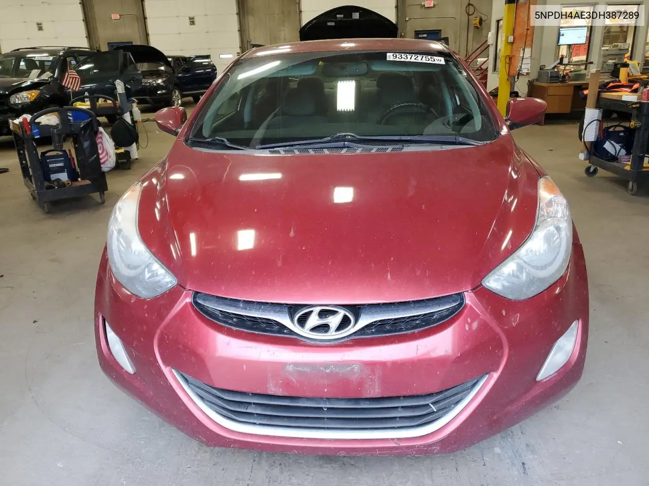 5NPDH4AE3DH387289 2013 Hyundai Elantra Gls