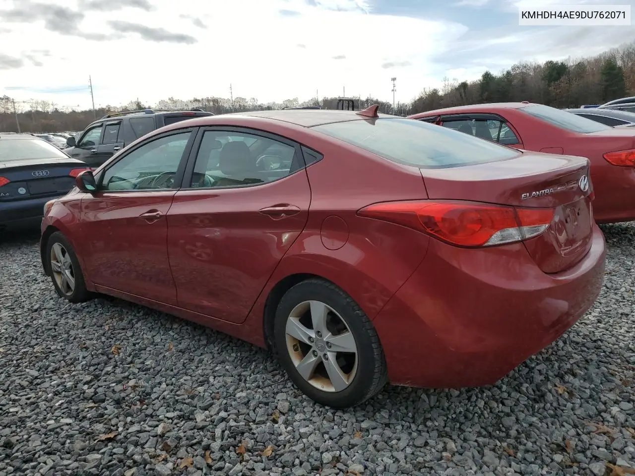 KMHDH4AE9DU762071 2013 Hyundai Elantra Gls