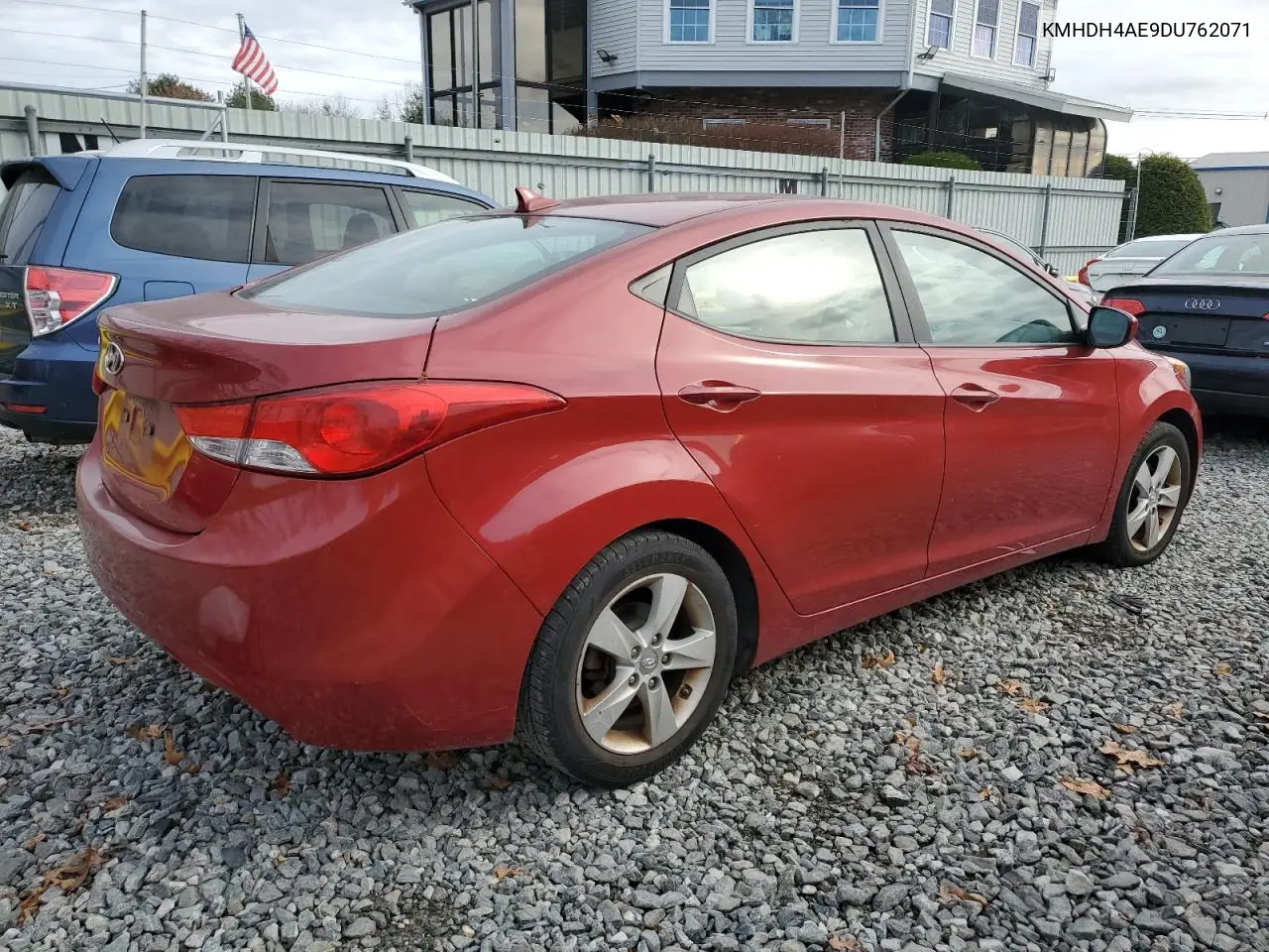 KMHDH4AE9DU762071 2013 Hyundai Elantra Gls