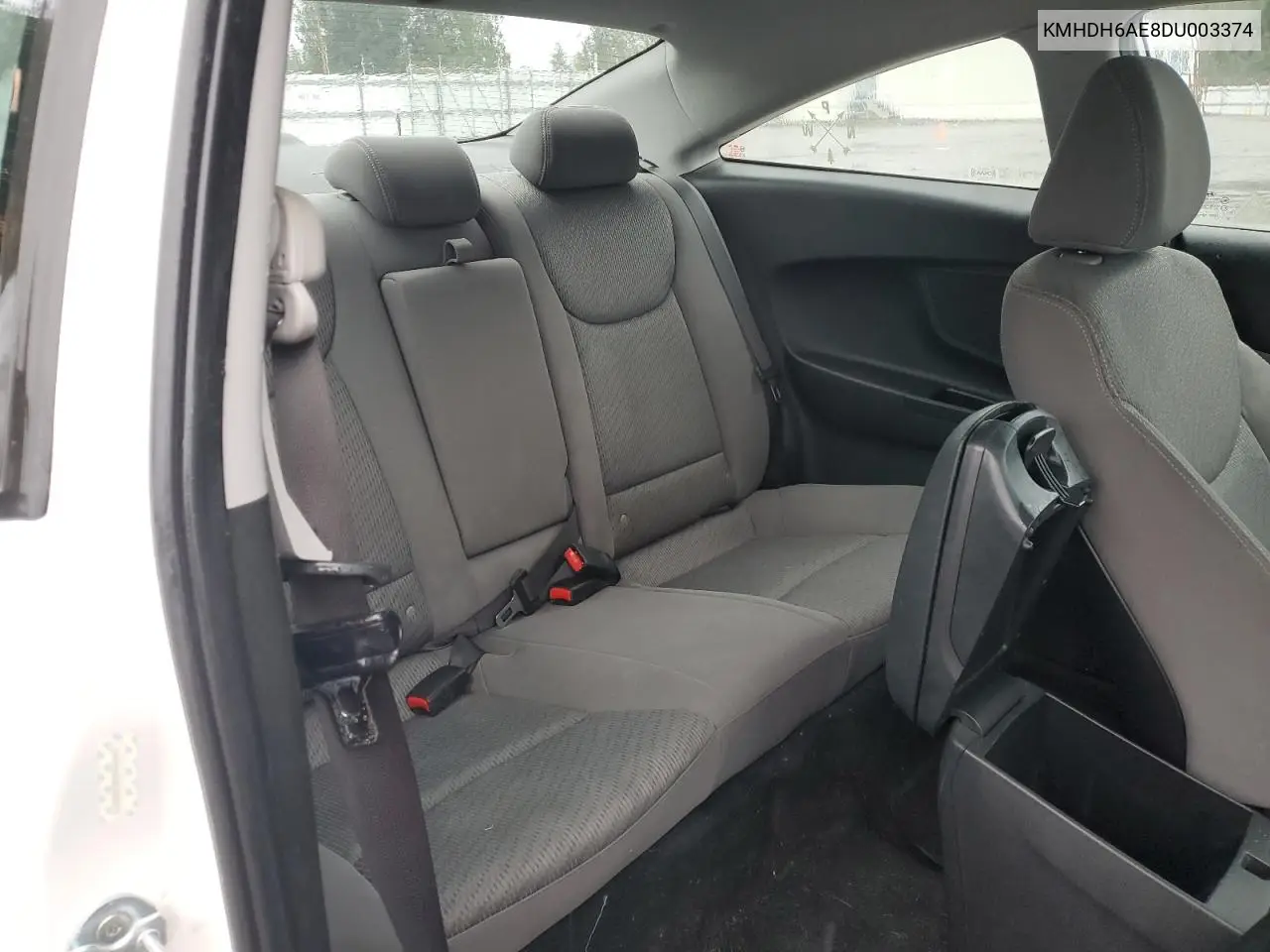 KMHDH6AE8DU003374 2013 Hyundai Elantra Coupe Gs