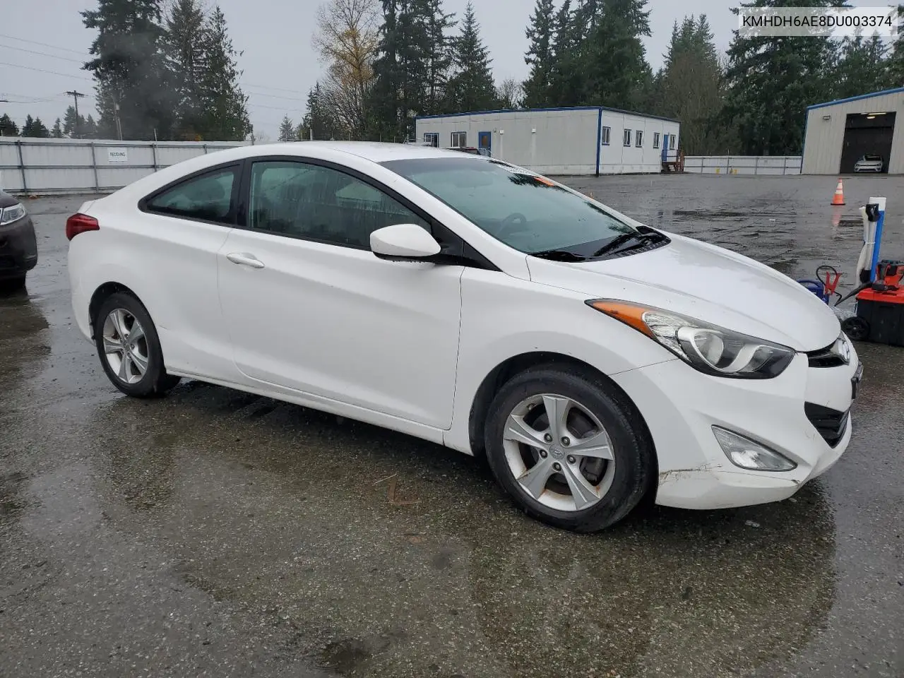 KMHDH6AE8DU003374 2013 Hyundai Elantra Coupe Gs