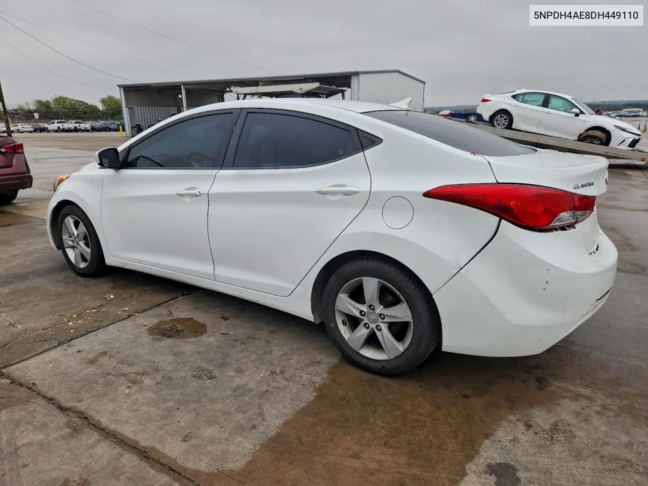 5NPDH4AE8DH449110 2013 Hyundai Elantra Gls