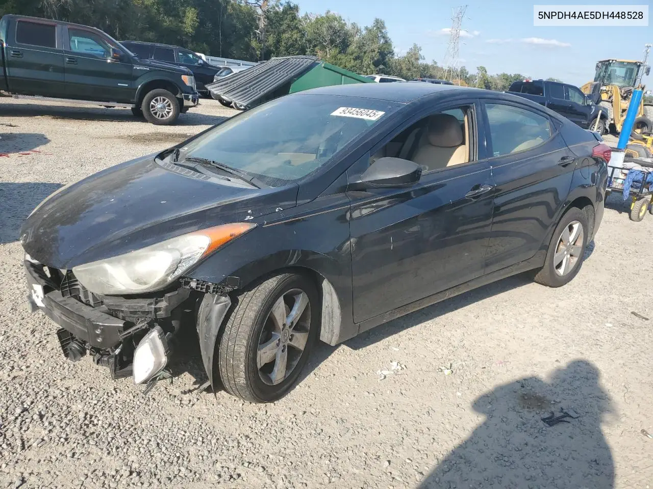 5NPDH4AE5DH448528 2013 Hyundai Elantra Gls