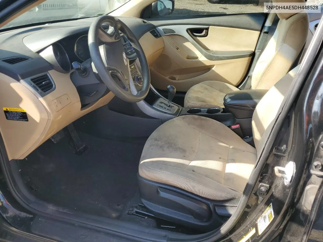 5NPDH4AE5DH448528 2013 Hyundai Elantra Gls