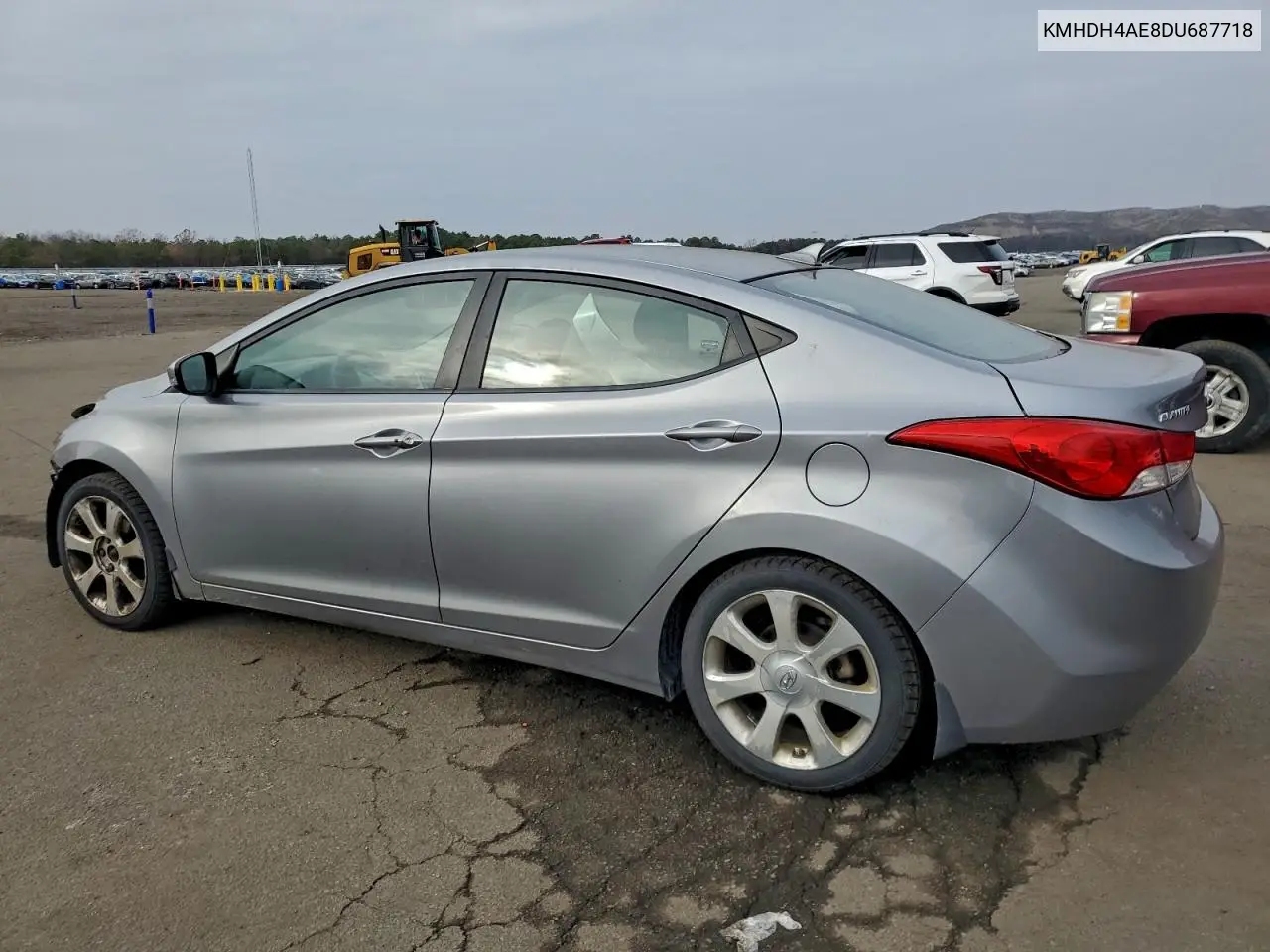 KMHDH4AE8DU687718 2013 Hyundai Elantra Gls