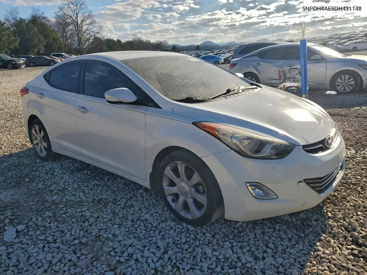 5NPDH4AE9DH431148 2013 Hyundai Elantra Gls
