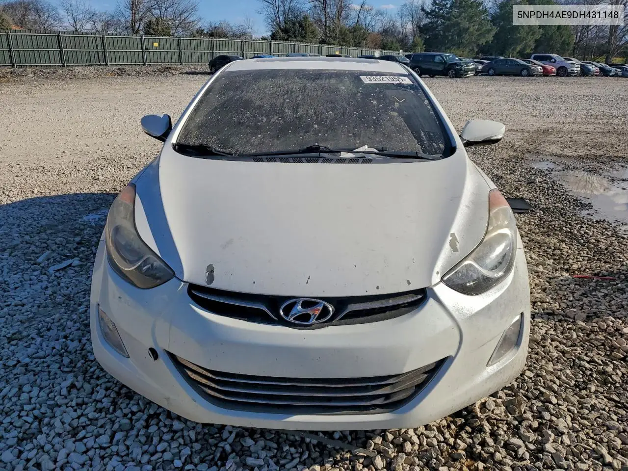 5NPDH4AE9DH431148 2013 Hyundai Elantra Gls