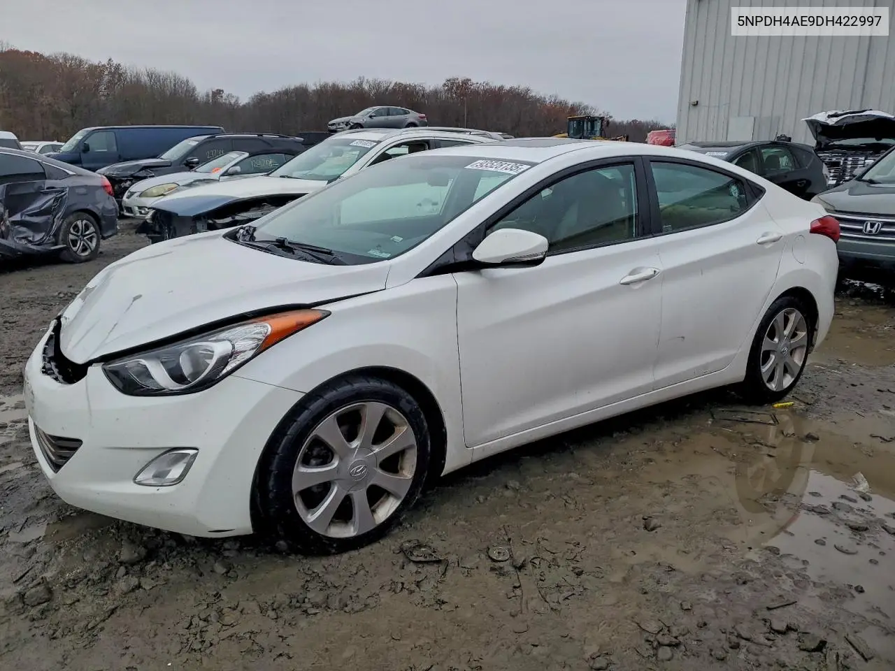 5NPDH4AE9DH422997 2013 Hyundai Elantra Gls