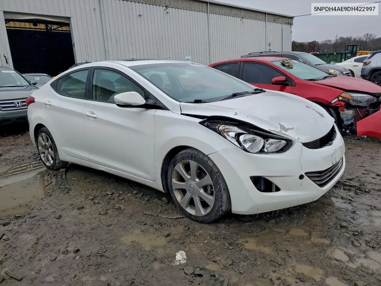 5NPDH4AE9DH422997 2013 Hyundai Elantra Gls