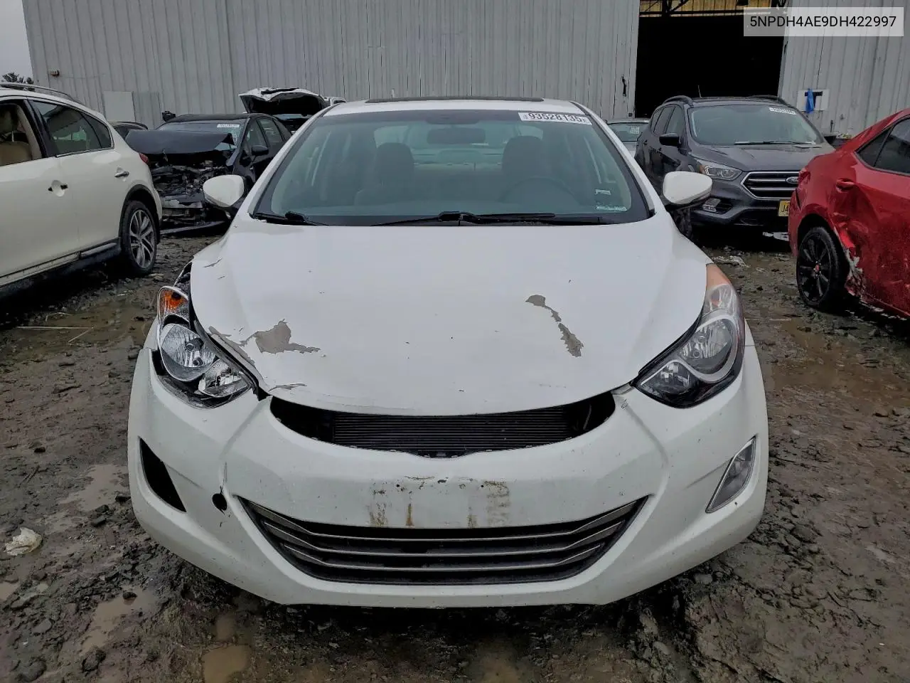 5NPDH4AE9DH422997 2013 Hyundai Elantra Gls