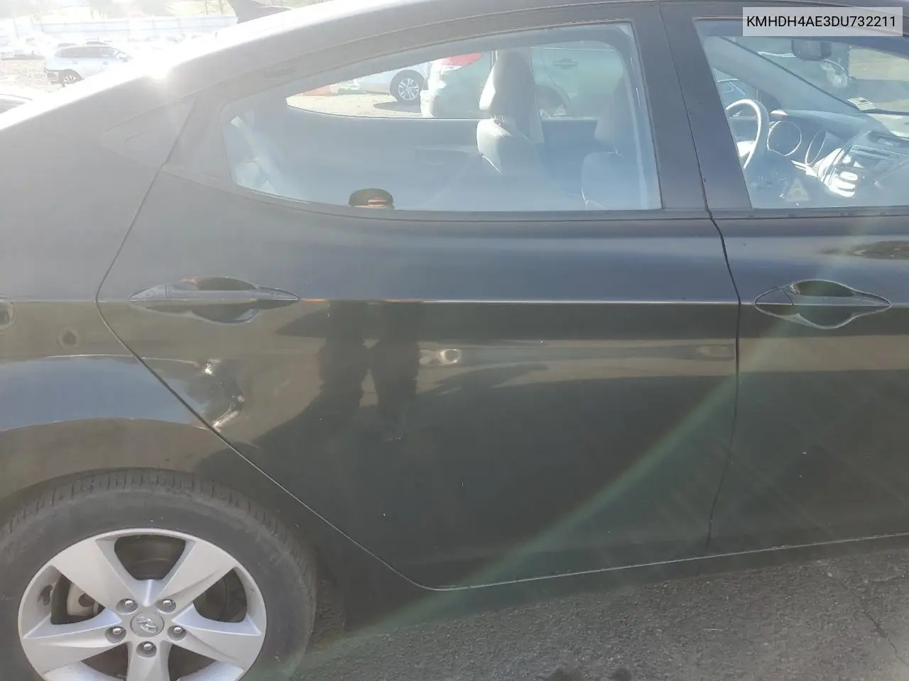 KMHDH4AE3DU732211 2013 Hyundai Elantra Gls