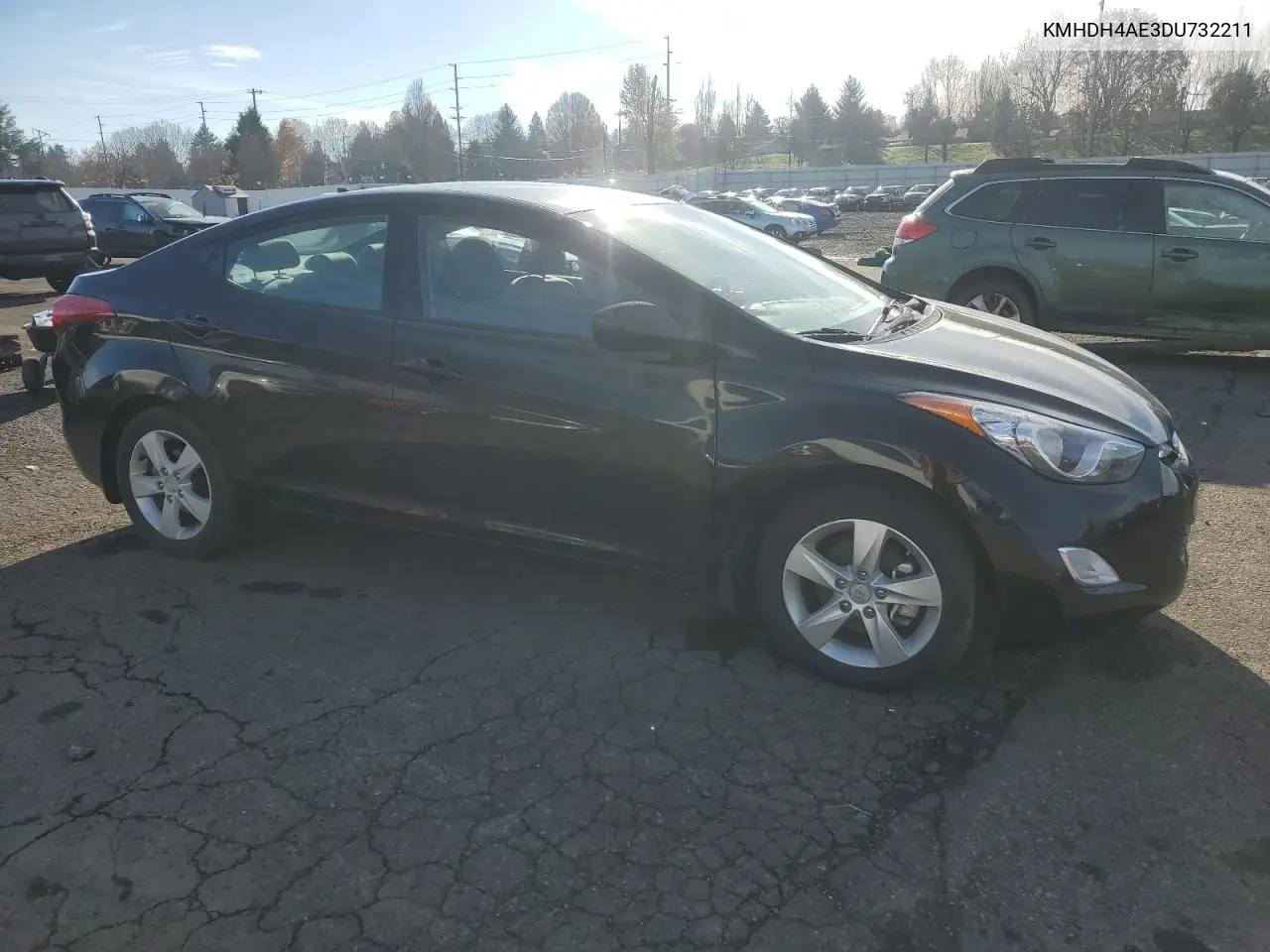 KMHDH4AE3DU732211 2013 Hyundai Elantra Gls